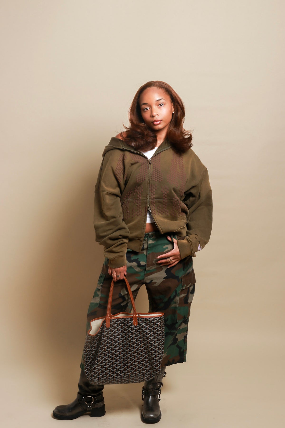 Terrain Zip Hoodie – Art Gallery Fihts
